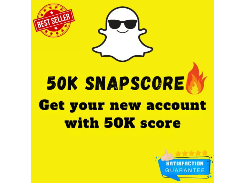 Snapchat Accounts with 50K SnapScore Upwork