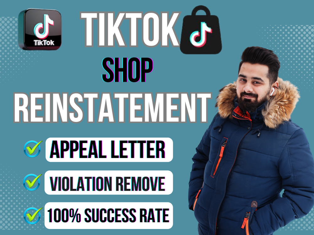Suspended or deactivated tiktok shop reinstatement and violation