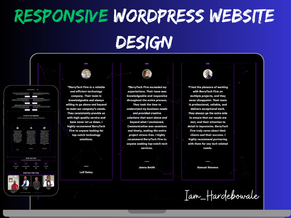 Design ,development, and ongoing maintenance for your WordPress website ...