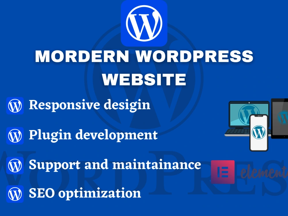 A creative Wordpress Website design and development for your business ...