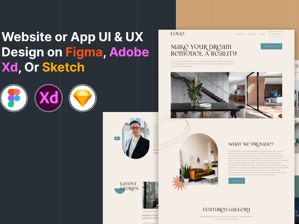 Website and landing page UI UX design in figma | Upwork