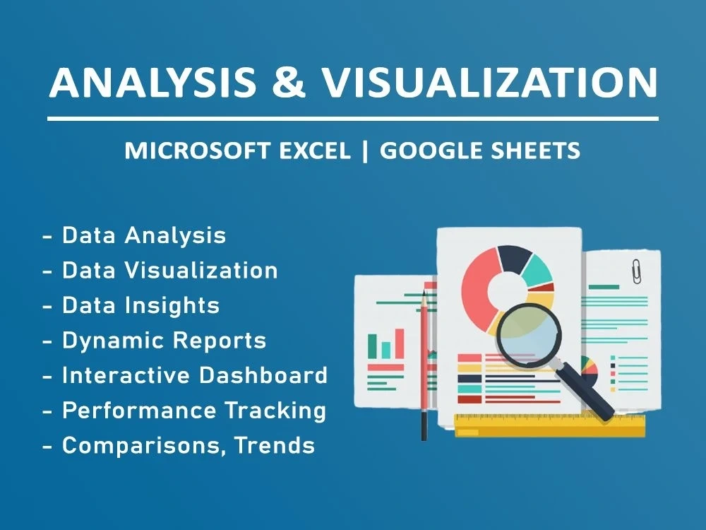 Data Visualization Excel Dash Boards Infographics | Upwork