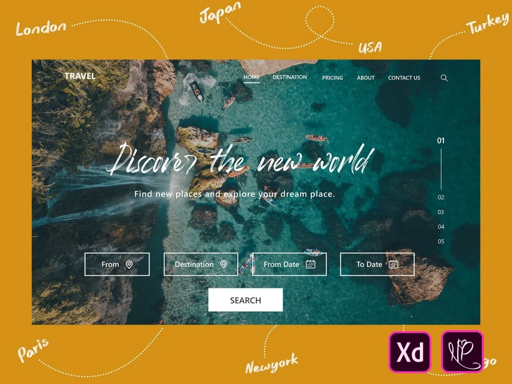 Modern Unique Website design | Upwork