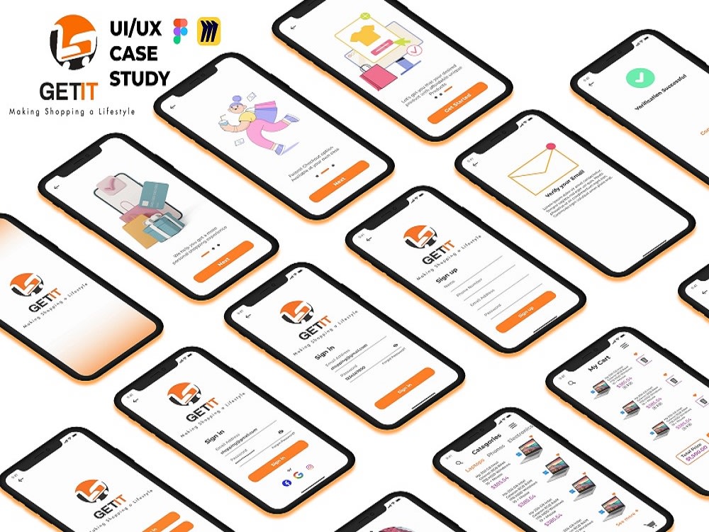 A modern Mobile App UI/UX Design / App Ui Design /App ui ux designer ...