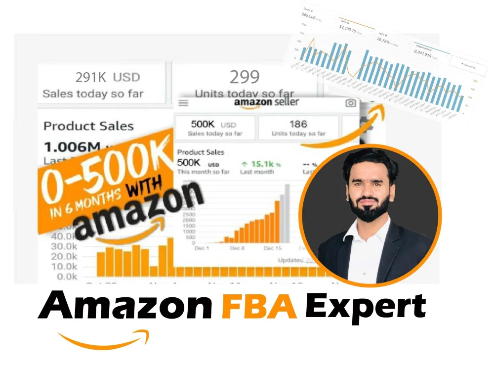 Amazon FBA Expert, Amazon Account Manager, Amazon PPC Expert Upwork