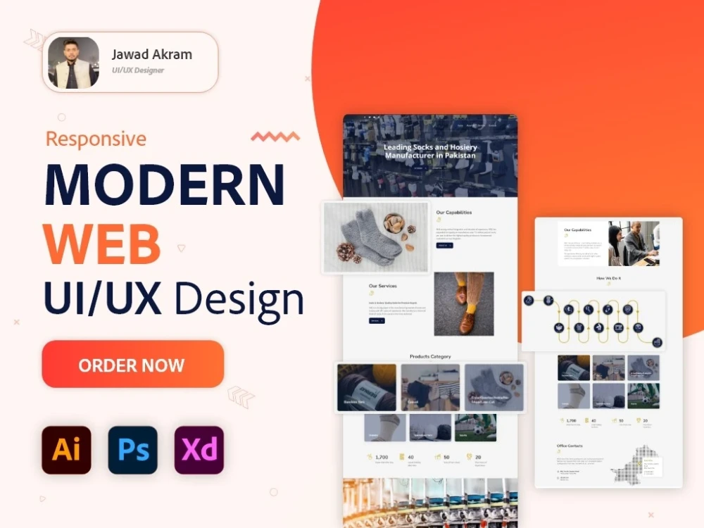 Website UX/UI design, landing page and dashboard design. | Upwork