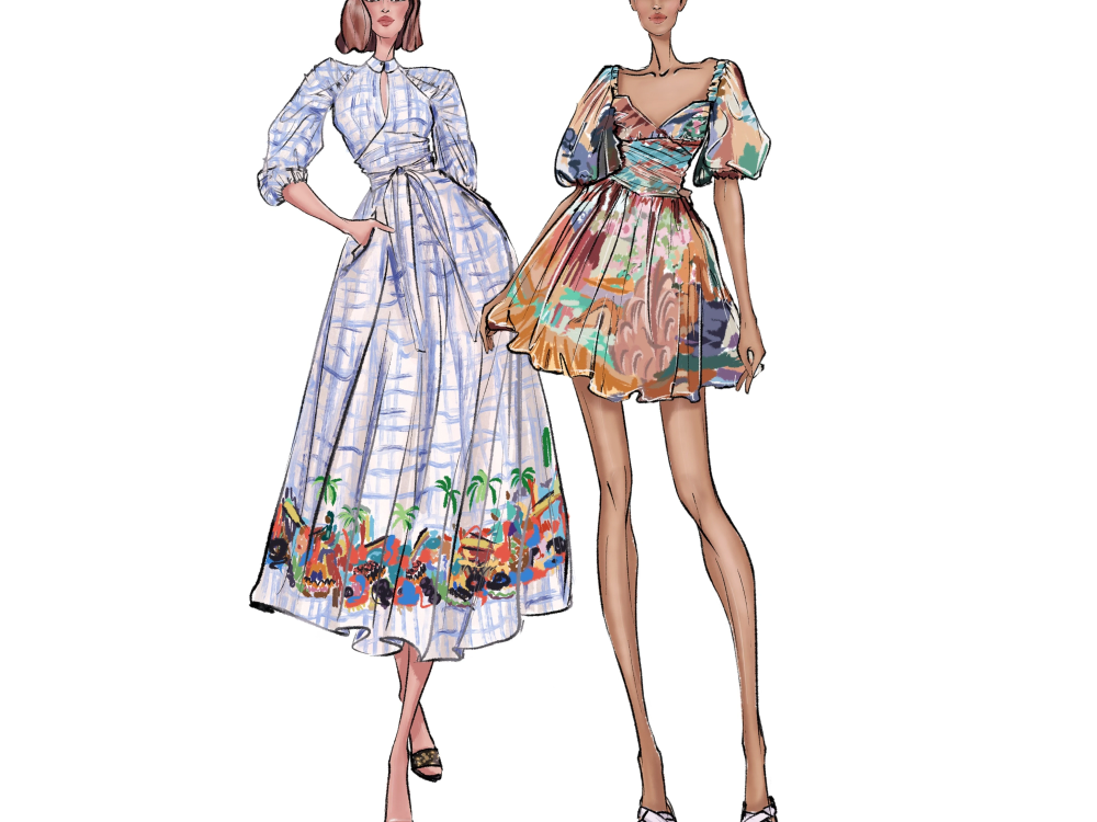 A professional high-quality fashion illustration | Upwork