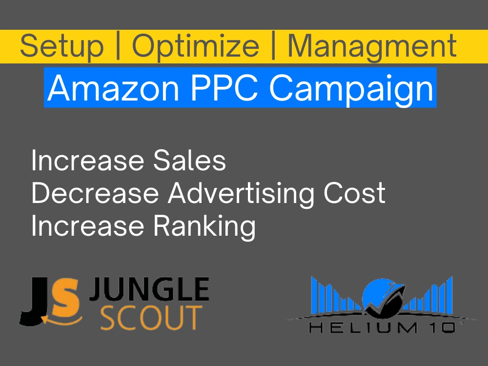 Amazon PPC / Amazon ads campaign setup and optimized to generate sales ...
