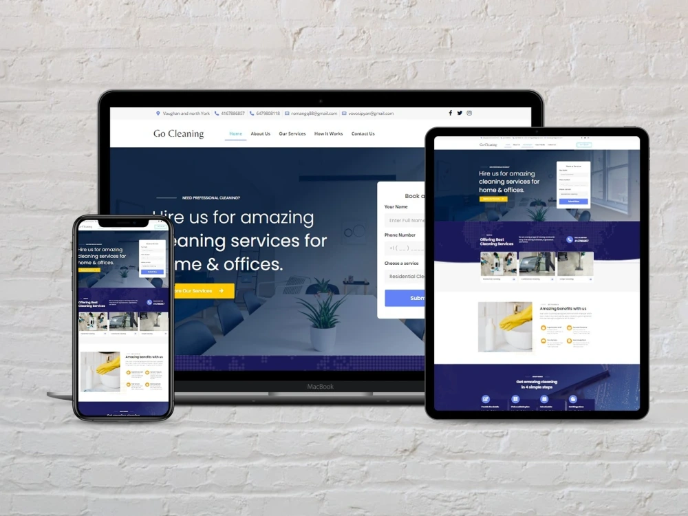 A responsive wordpress website | Upwork