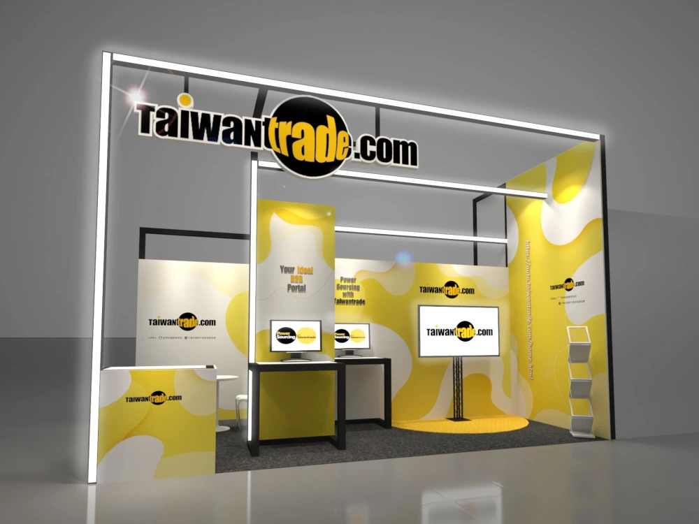 Trade Show | Booth Design | 3D Rendering | Upwork