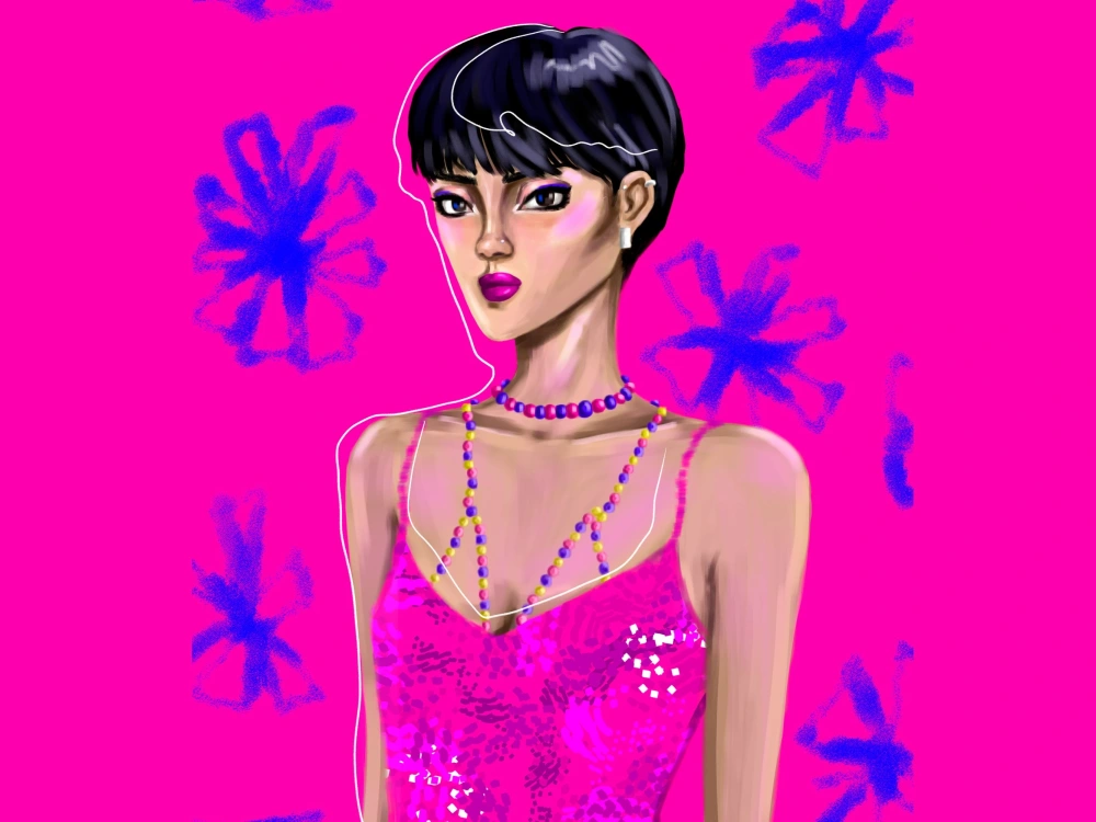 A beautiful fashion illustration | Upwork