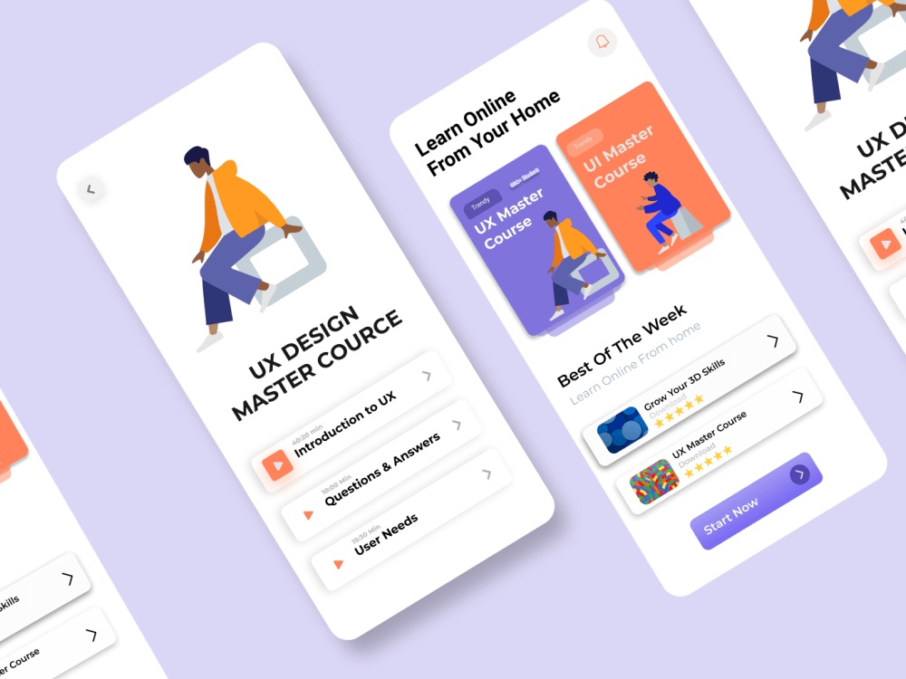 UI UX Design of Mobile Apps | Upwork