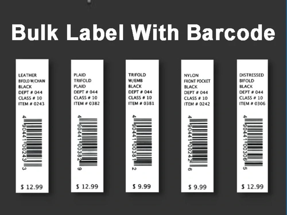 barcode with price