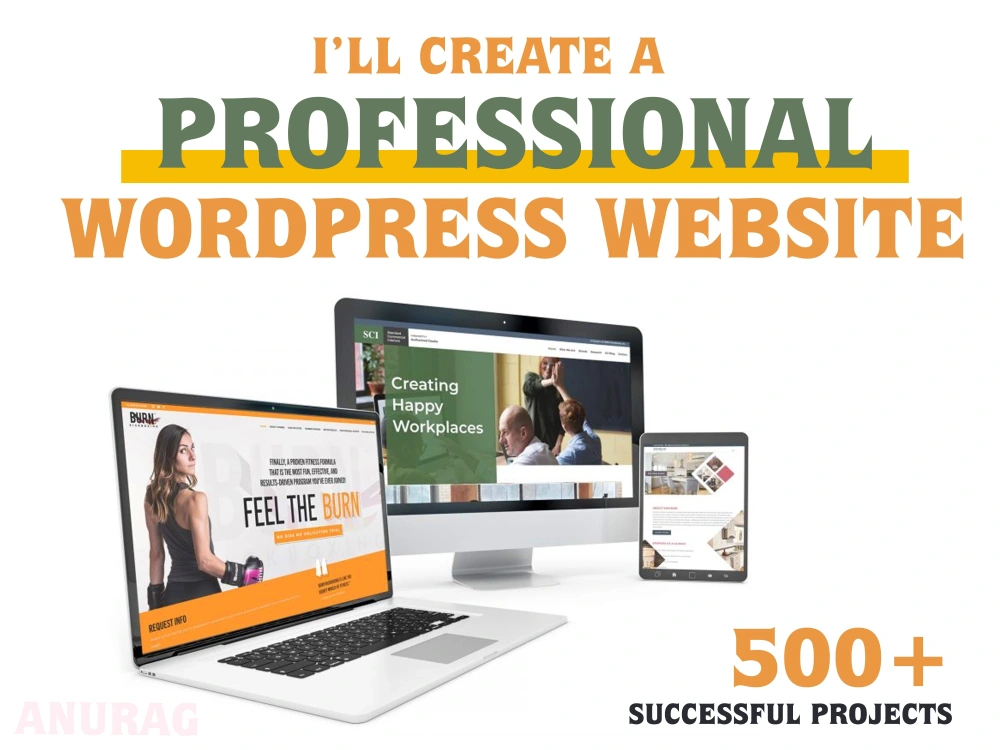 Professional WordPress website design | Upwork