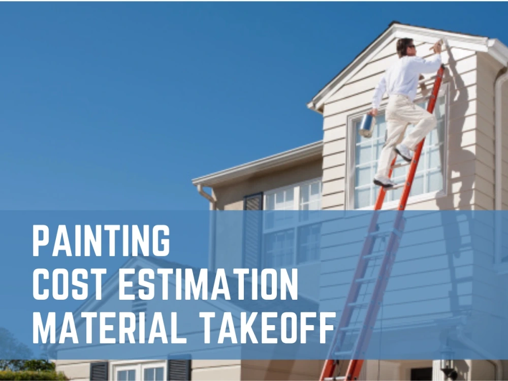 Painting cost estimation and material takeoff using planswift and