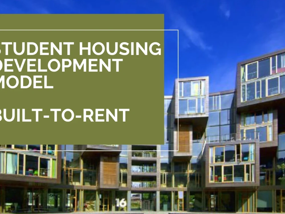 A student housing development financial model pro forma Upwork