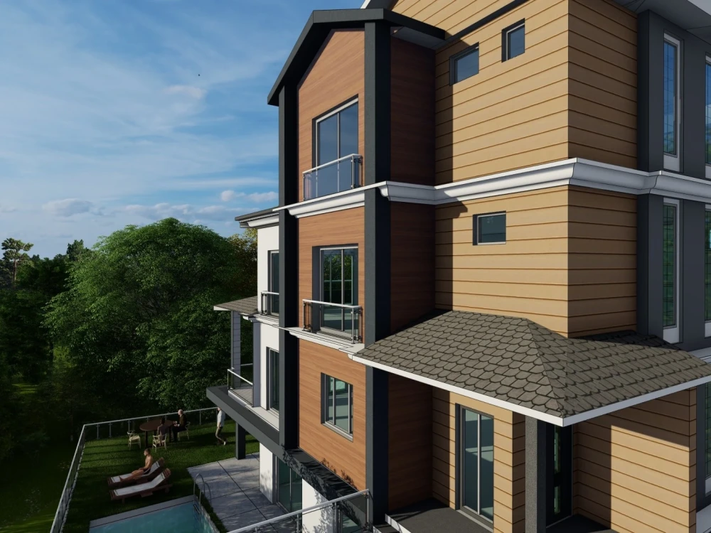A 3d model of your buildings and realistic 3d exterior render | Upwork