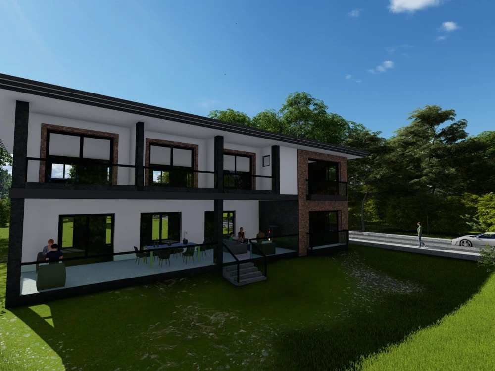 A 3d model of your buildings and realistic 3d exterior render | Upwork