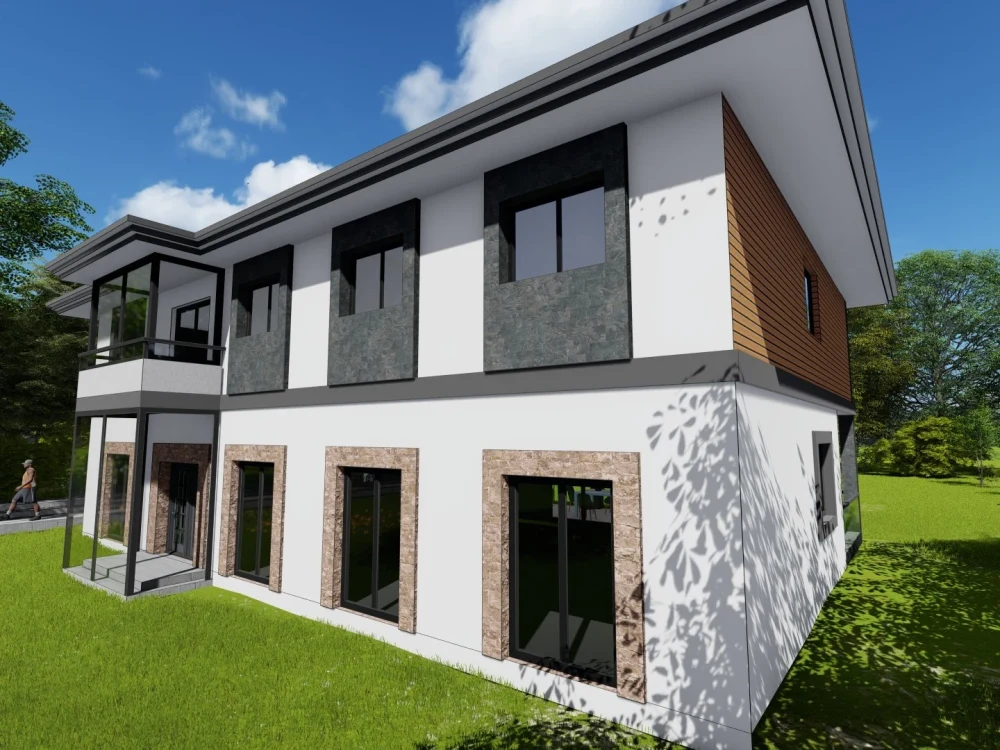 A 3d model of your buildings and realistic 3d exterior render | Upwork