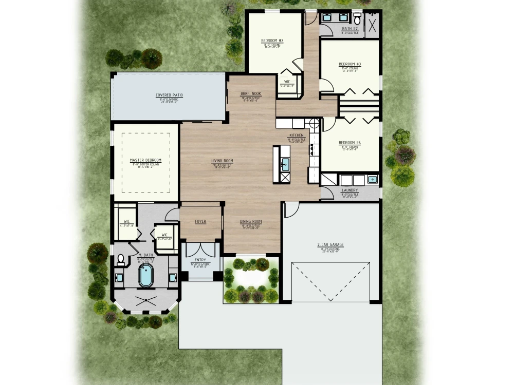2D and 3D floor plan with photorealistic rendering. | Upwork