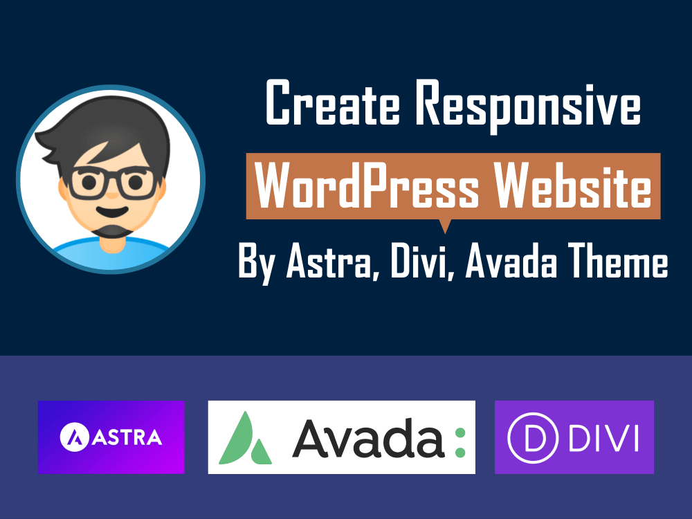 A responsive WordPress website by Astra, Divi, or Avada theme | Upwork