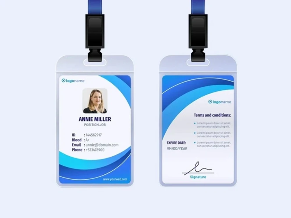 Id card designer, id card, identity card, id card design Upwork