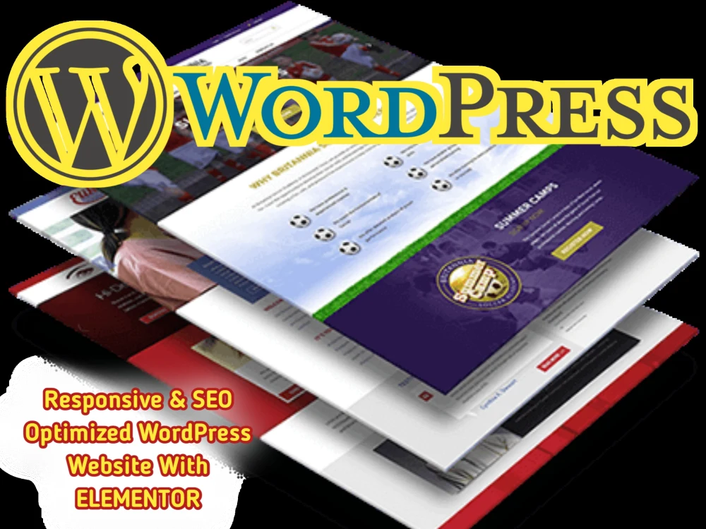 A Responsive WordPress website using Elementor Pro within 24 hours | Upwork
