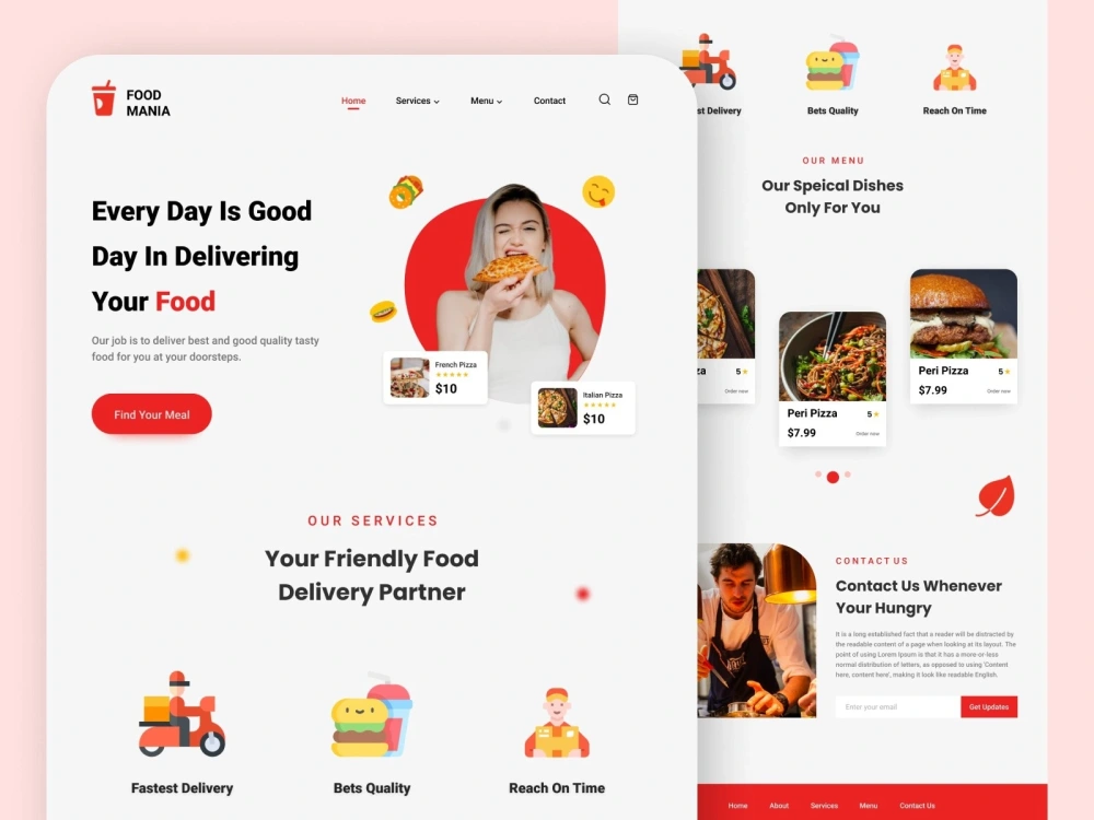 A professional uiux design for your business website | Upwork