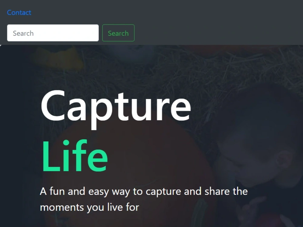 A Responsive landing Page using html, css and Bootstrap | Upwork
