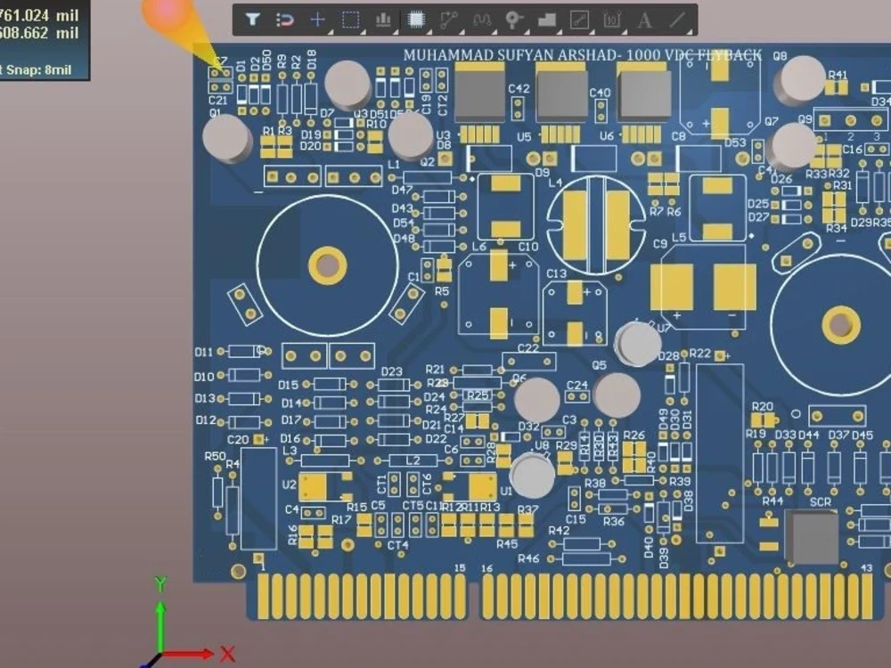 DC DC Switch Mode Power Supply with PCB | Upwork