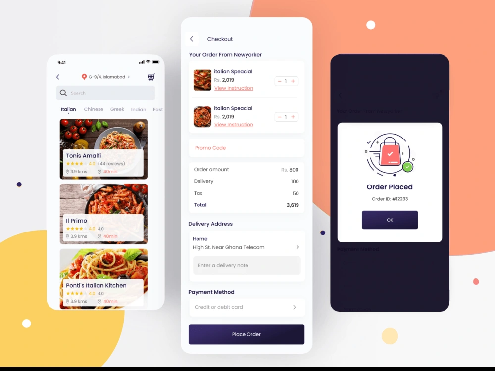 Modern UI/UX design for IOS/Android mobile app | Upwork