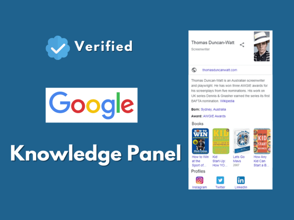 Google Knowledge Panel Graph | Upwork