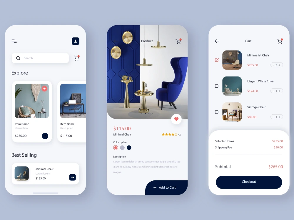 Outstanding professional mobile app UI/UX design | Upwork