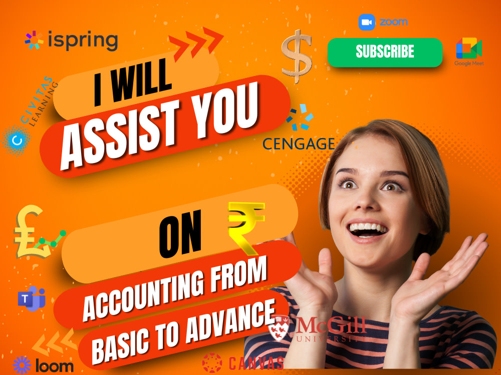 Assist on accounting from basic to advance | Upwork