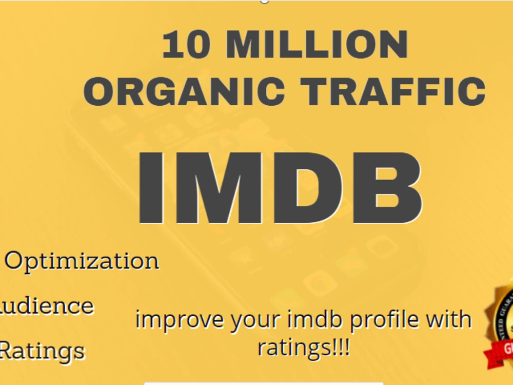 Organic Imdb Promotion And Improve Your Starmeter Rank Upwork