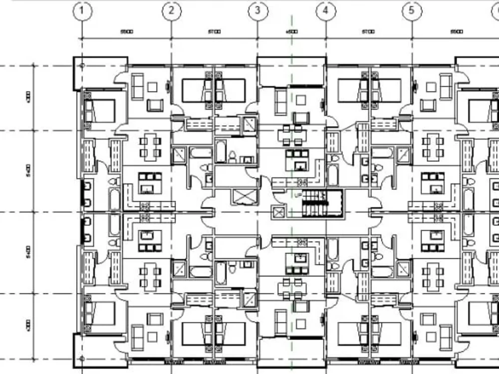 An amazing architectural 2D floor plan drawings in AutoCAD | Upwork