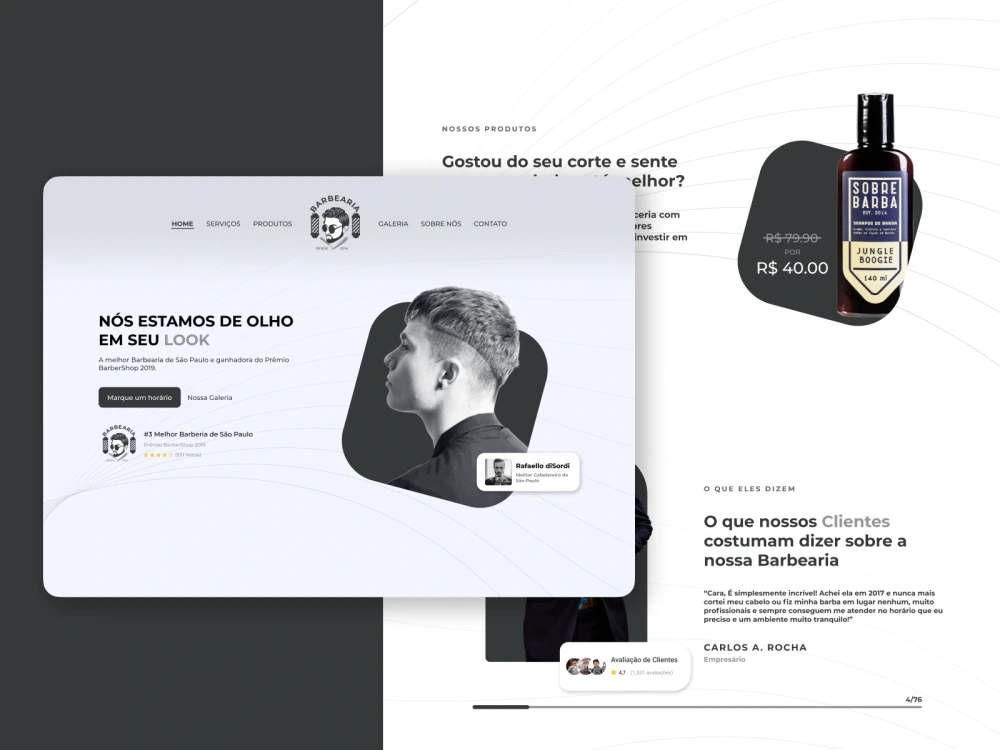 The best UI Design for your Landing Page with UX, UI, and Copywriting ...