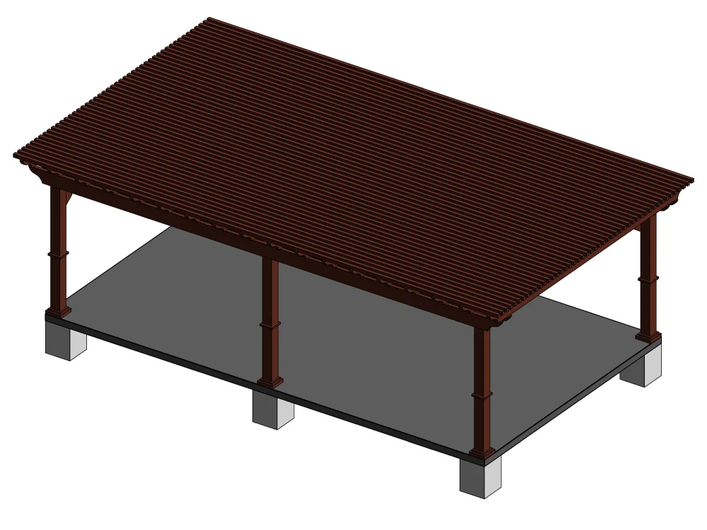 Patio/Pergola/Deck Full set of construction & Permit drawing Upwork