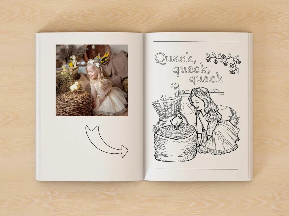 Coloring book pages from your photos | Upwork