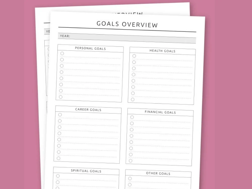 Etsy printable planner, etsy product listing, etsy digital planner etsy ...