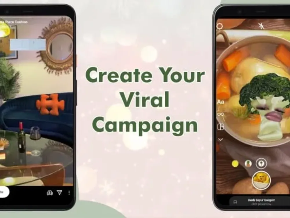 Custom 3d professional instagram filter spark ar ig or facebook filters ...