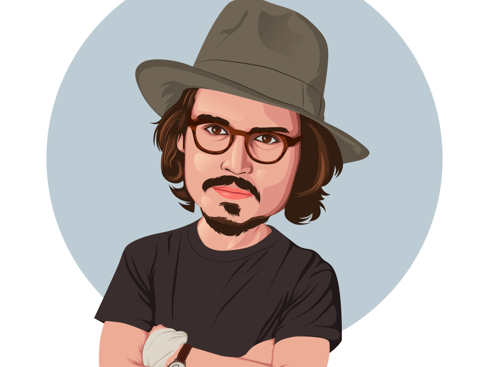 Big head vector Illustration from your photo Upwork