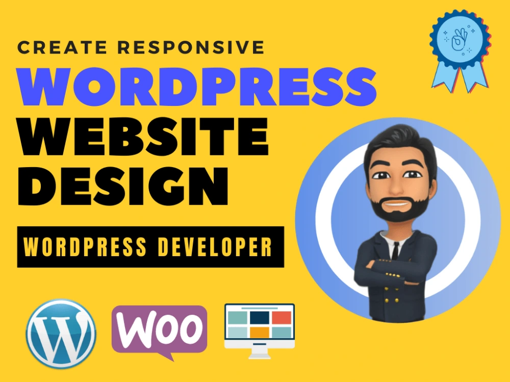 Responsive WordPress Website design | WordPress Developer |WordPress ...