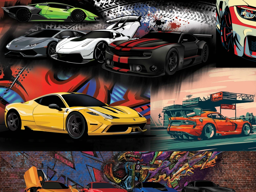 Custom graffiti, wall arts or murals Upwork