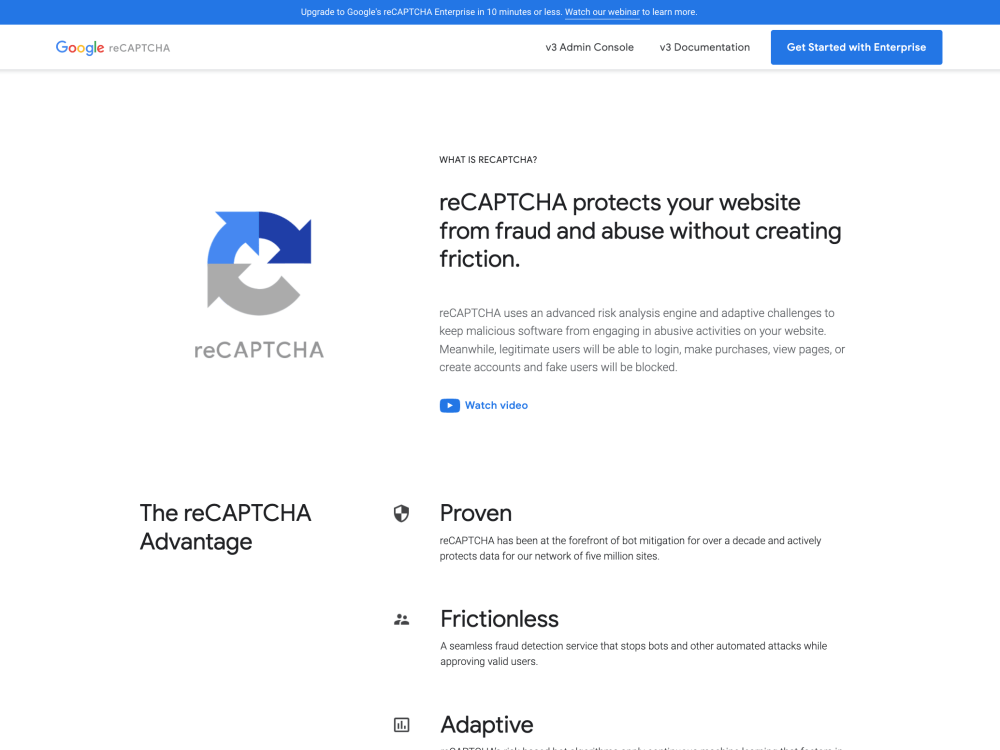 A fully functioning Recaptcha implementation on your website | Upwork