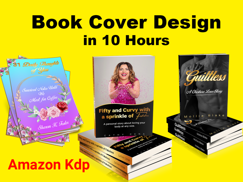 Book cover design, book cover kdp, ebook cover designer, book cover artist Upwork