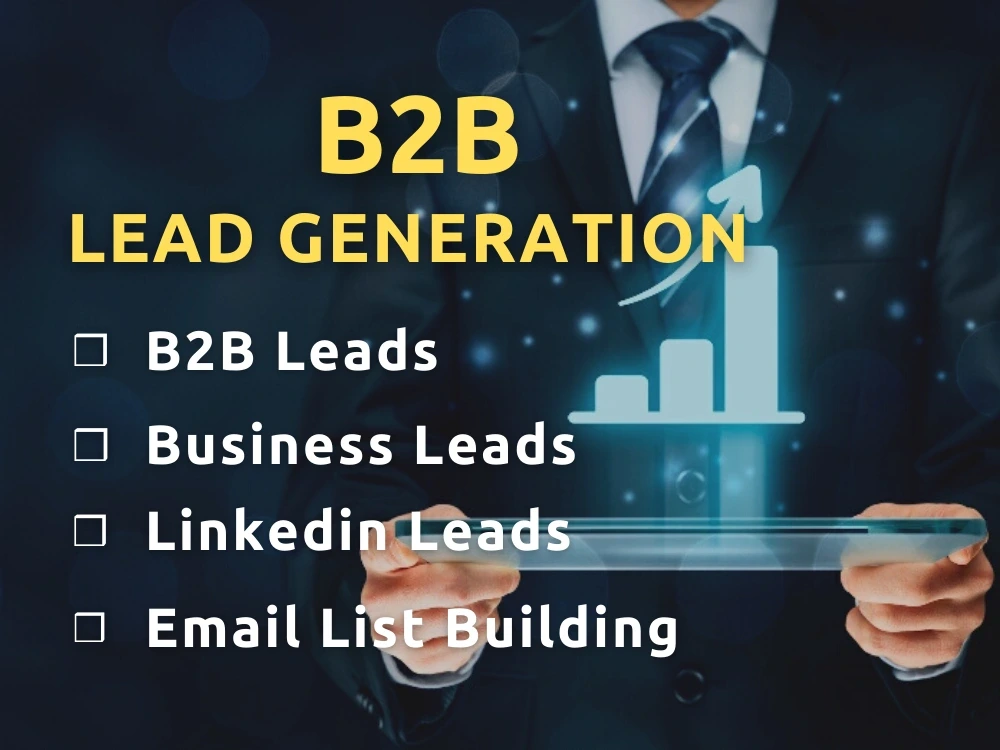 Targeted b2b lead generation for business leads | Upwork