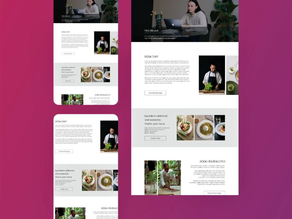Highly convertible Unique website design | Upwork