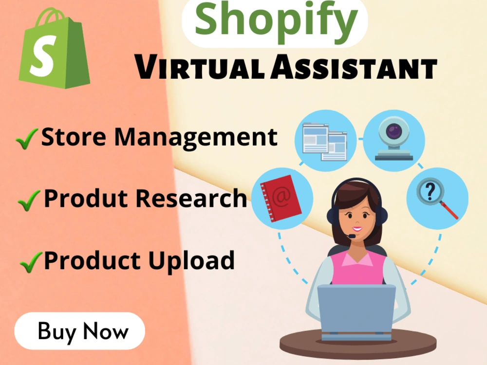 Shopify virtual assistant and Shopify store manager | Upwork
