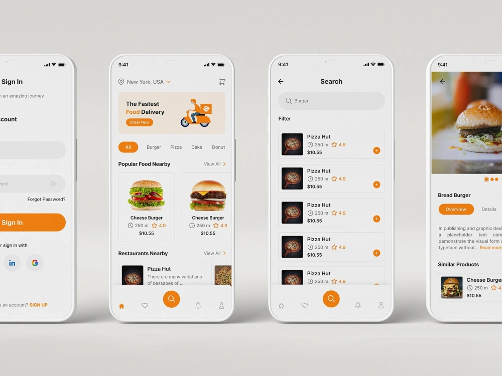 A professional mobile app UI UX design in Adobe XD or Figma | Upwork